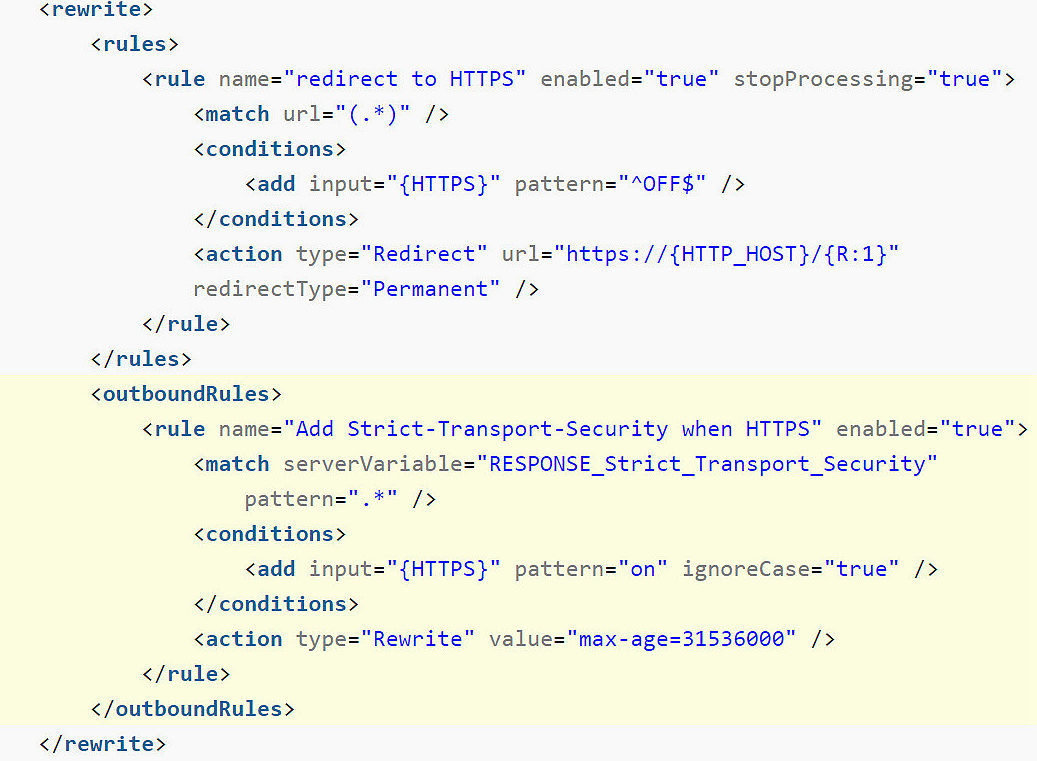 HttpOutboundRules